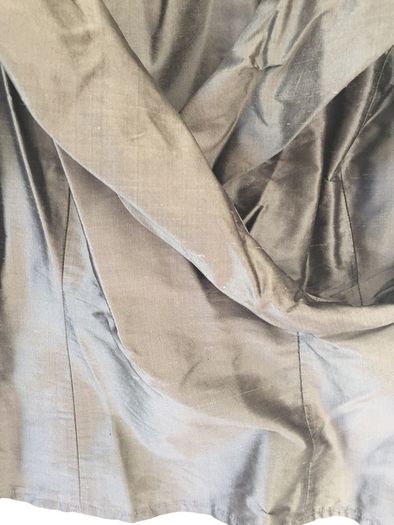 Coast 2 piece olive pencil skirt and Silk wrap