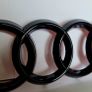 Audi A series Front Black Grill Badge Emblem 275mm Image 4