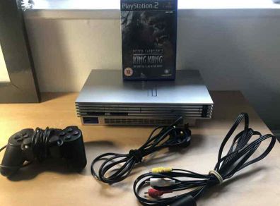 Sony Playstation 2 PS2 Console Silver Bundle