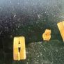 9ct gold earrings with diamond stone Image 5