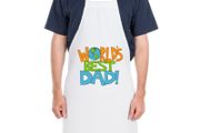 Worlds Best Dad Apron Fathers Day Gift