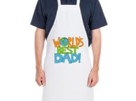 main image for ad Worlds Best Dad Apron Fathers Day Gift