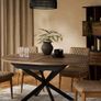 Next - Dark Bronx Dining table 4 to 6 seater Image 3
