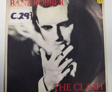 The Clash, Bankrobber, Rockers Galore, UK Tour 7 inch CBS S CBS 8323, 1980, Picture Sleeve