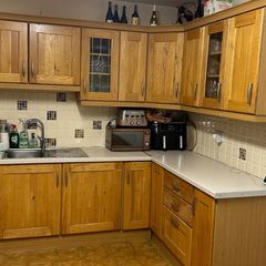 Solid Wood Kitchen shaker cabinets
