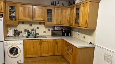 Solid Wood Kitchen shaker cabinets