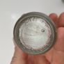420 - Set of 2 Vintage Swan Ink Well Collectible Decorative Jars Image 4