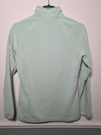 womens CRAGHOPPERS fleece jumper sweater quarter zip Size UK 12 EU 38