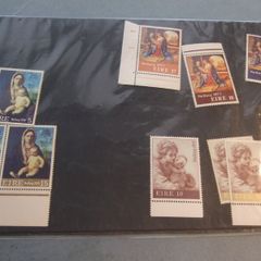 Irish Mint Christmas Stamps.
