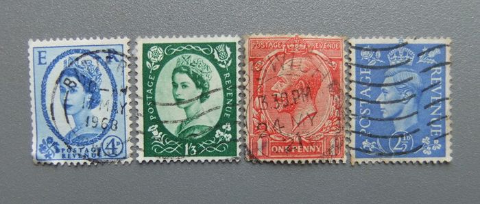 Old UK Revenue Stamps