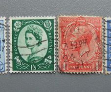 Old UK Revenue Stamps