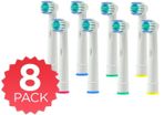 New 8 pcs Oral-B Braun Vitality Replacement Electric Toothbrush Head Oral B #388