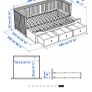 ikea day bed frame Image 5