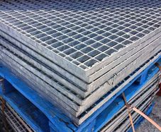 Galvanised Steel Walkway Flow Forge Grate Panels