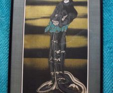 Shizuo Nishizawa (1912-1997) - Limited Edition No.1/30 Etching/Silkscreen "Tamate Gozen"