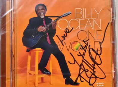 Signed Billy ocean signed CD