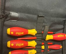 Screwdriver. Wiha Mixed Vde Electricians Tools 6 Piece Set