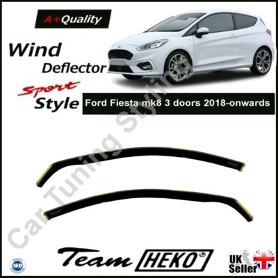 Fiesta MK8 3dr wind deflectors