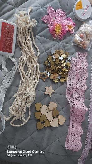 Macrame woll and ccessories