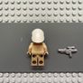lego Star Wars sw1328 Captain Antilles minifigure- Dark Tan Shirt, Large Rank Badge Image 2