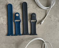 Apple Watch strap and chargers