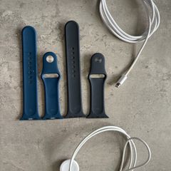 Apple Watch strap and chargers
