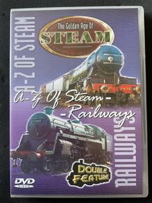 Steam Train DVD's. Lot of 3.