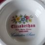 Rare Elizabethan Happy Anniversary Celebration Series Fine Bone China Cabinet Tea Cup And Saucer Made in England Image 10