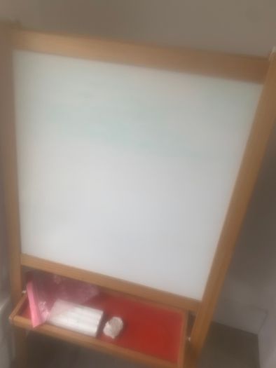 Kids drawing board with stand