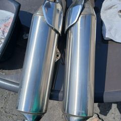 Honda Motorcycle muffler x2