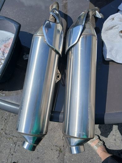 Honda Motorcycle muffler x2