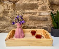 Handmade Solid Wood Serving Tray