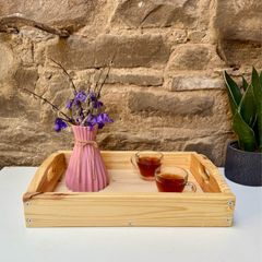 Handmade Solid Wood Serving Tray