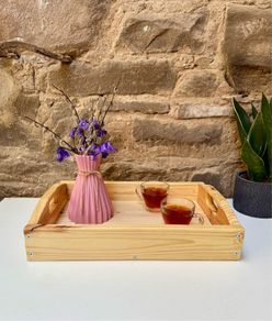 Handmade Solid Wood Serving Tray