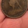 1901 Halfpenny Victoria Image 2