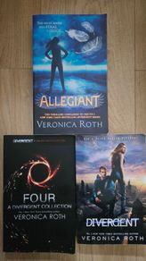 Divergent/Allegiant/Four by Veronica Roth.