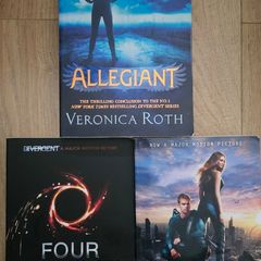 Divergent/Allegiant/Four by Veronica Roth.