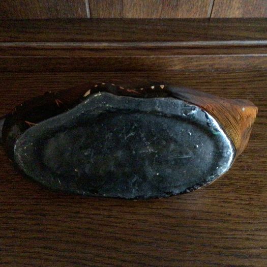 Vintage Ceramic Duck Trinket Box