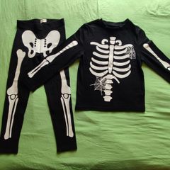 Halloween skeleton set