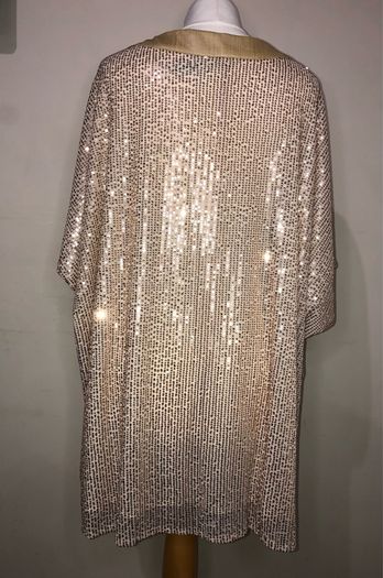 Gold sequinned blouse (5XL)