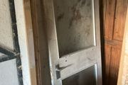 Door with glass