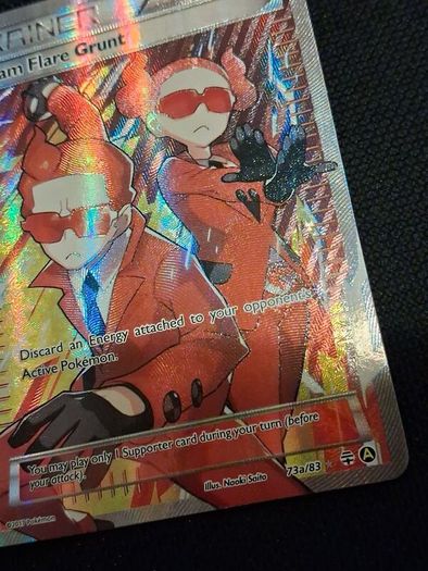 Pokemon Card : Team Flare Grunt
