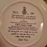 Royal Doulton The Wheelwright Collector Plate Susan Neale 1991 Image 4