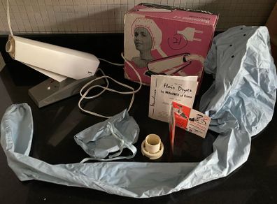 vintage 70s hairdryer retro cool