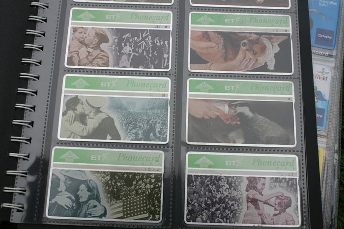 Vintage Call Cards collection of  over 300  international calling cards