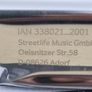 German 10-hole harmonica by Streetlife Music. Image 3