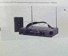 Wireless headphone mic system