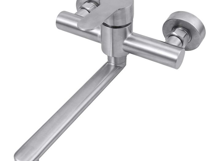 Colfuline Kitchen Sink Faucet Brushed Stainless Steel