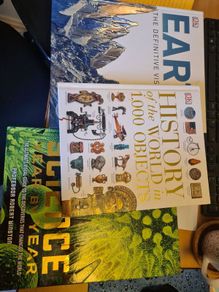 3 DK books Dorling Kindersley