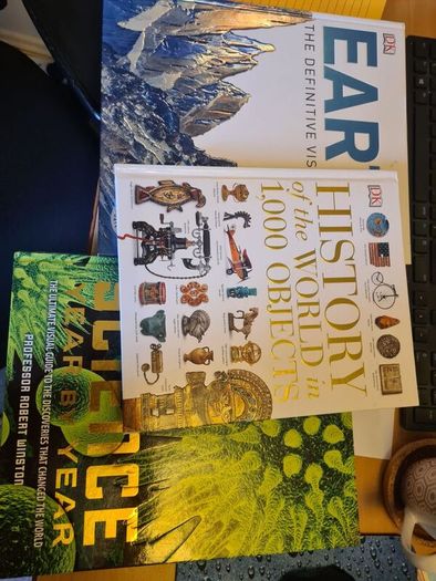 3 DK books Dorling Kindersley